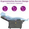 vidaXL Massagesessel Schwarz Stoff Bild 3