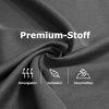 vidaXL Massagesessel Schwarz Stoff Bild 5