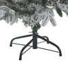 Künstlicher Weihnachtsbaum schneebedeckt 120 cm weiß FORAKER Bild 5