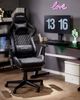 Gaming Stuhl Kunstleder Schwarz VICTORY Bild 2