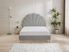 Vente-unique - LIVAYA Bett Stoff Grau - B 215 cm x H 150 cm x L 187 cm Bild 2