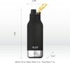 Asobu Buddy Indoor/Outdoor 1082 ml Schwarz Gummi Silikon Edelstahl Einziehen 124 mm Bild 5