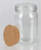 12x Vorratsglas 210ml mit Korkdeckel, zum Einmachen und Einwecken von Gurken, Vorratsgefäß, Frischhalten, Behälter zur Aufbewahrung, für Lebensmittel Bild 3