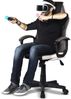 BAKAJI Ergonomischer Chefsessel, Gaming-Stuhl, Racing-Stuhl, aus Kunstleder, Einrichtung für Büro, Zuhause, Kinderzimmer, Konferenzraum, höhenverstellbar, drehbar und drehbar (Grau) Bild 5