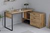 Jahnke Loop C 150 E Kerneiche/Anthrazit Schreibtisch, Engineered Wood, core Oak/Anthracite, One Size Bild 2