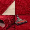 SIMPEX24 Teppich Unicolor - Einfarbig, Läufer, Höhe: 30 mm, Einfarbig Shaggy Teppich Wohnzimmer Langflor Versch. Farben und Größen Bild 2