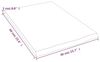 vidaXL Waschtischplatte 40x60x2 cm Massivholz Unbehandelt 3156002 Bild 3