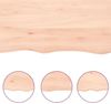 vidaXL Waschtischplatte 40x60x2 cm Massivholz Unbehandelt 3156002 Bild 4