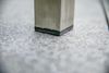 greemotion Tisch Boston, Gartentisch, hochwertig, Aluminium, rechteckig, 160 x 74 cm, silber/dunkelgrau Bild 5