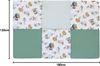 Tinéo - Krabbeldecke – großer Spielteppich für Babys – Motorikmatte – Bodenmatte für Babys – multifunktional 5-in-1 – 120x180 cm (Jungle Buddies) Bild 3