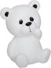 Niedliche Nachttischlampe in Form von Teddybär, weiß, 24,5 x 22 x 30 cm, Atmosphera for kids Bild 4