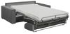 Vente-unique - CALITO Sofa SamtStoff Grau - B 223 cm94 cm x H 85 cm x L 194 cm Bild 4