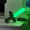 Paladone Minecraft Diamantschwert Licht - 3 dynamische Lichtmodi - Offiziell lizenzierte Minecraft Zimmerdeko & Sammlerstück Bild 5