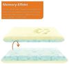 sleepling Nackenstützkissen Memory Foam, Füllung: 1 Seite Visco- andere Seite Gelschaum, Bezug: 65 % Polyester / 35 % Viskose, Seitenschläfer, Rückenschläfer, Memory Effekt, HWS Nackenkissen Bild 3