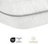 sleepling Nackenstützkissen Memory Foam, Füllung: 1 Seite Visco- andere Seite Gelschaum, Bezug: 65 % Polyester / 35 % Viskose, Seitenschläfer, Rückenschläfer, Memory Effekt, HWS Nackenkissen Bild 4