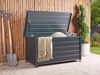 Aufbewahrungsbox CAMPALTO Metall 123 cm 60 cm Dunkelgrau Bild 2