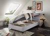 Boxbett >ANDON 1< Liegefläche 120x200cm, Bezug dove - 121x102x210 (BxHxT) Bild 3