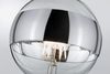 Paulmann 28681 LED Globe 6,5 Watt E27 Ringspiegel Silber Warmweiß dimmbar Bild 2