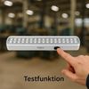 LED Notbeleuchtung wiederaufladbar 4W – 6500K, bis 8 Std, mit Tester Bild 2
