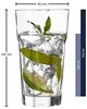 LEONARDO Sektglas Leonardo Bar-Set Rocks 3-teilig Glas Holz transparent 16,8 cm, Glas, Holz Bild 3