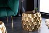 riess-ambiente Couchtisch ORGANIC ORIENT Ø70cm gold (Einzelartikel, 1-St), Wohnzimmer · Metall · rund · Hammerschlag · Waben Design · handmade Bild 2