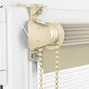 Doppelrollo Klemmfix ohne Bohren 30x210 cm Creme Duo Rollo Klemmrollo Sonnenschutzrollo Fensterrollo für Fenster & Türen Zebrarollo Seitenzugrollo Bild 2
