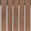 Beliani 'TIMOR' Gartentisch, Akazienholz dunkelbraun, 90 x 75 x 35 cm Bild 4