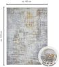 LUXOR Living Teppich Punto creme-senfgelb, 80 x 150 cm Bild 3