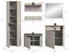 Garderoben-Set >Slide< in Evoke Oak - 250x190x36cm (BxHxT) Bild 5