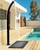 Freistehende solarbetriebene Gartendusche ENGABAO Schwarz Bild 2