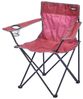 Anglersessel Campingsessel Campingstuhl Getränkehalter + Tasche Rot Bild 2