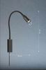 Fischer & Honsel 30170 LED Bettleuchte Sten schwarz matt verstellbar stufenlos dimmbar Bild 4