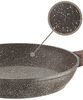 PINTINOX Bratpfanne Chalet, Aluminium, Stein-Optik, Induktionsgeeignet Bild 2