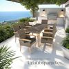 tectake Rattanstuhl Rattan Stuhl (Set, 1 St), Hochwertiges Geflecht aus UV-beständigem Polyrattan Bild 2