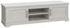 Forte ROCKHAMPTON TV-Schrank 180 190, modernes Lowboard mit 2 Türen, Skandinavischer Stil, Holzwerkstoff, Pinie Weiß Holzdekor, 182,9 cm breit x 52,5 cm hoch x 52,7 cm tief Bild 3