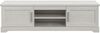 Forte ROCKHAMPTON TV-Schrank 180 190, modernes Lowboard mit 2 Türen, Skandinavischer Stil, Holzwerkstoff, Pinie Weiß Holzdekor, 182,9 cm breit x 52,5 cm hoch x 52,7 cm tief Bild 2