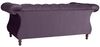Ivette Sofa 2-Sitzer Samtvelours Purple Buche Nussbaumfarben Bild 3