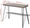 vidaXL Konsolentisch 90x30x71,5 cm grau 243401 Bild 3
