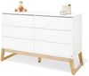 Pinolino 'Bridge' Wickelkommode, extrabreit, Holz Weiß, 146 x 77 x 101 cm Bild 3