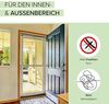 Kobolo Türvorhang Holzperlenvorhang Samara 90x200 (1 St), Ösen, transparent Bild 3