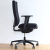Dauphin @Just motionflex AJ 3661, Bürostuhl mit hoher Vollpolster Rückenlehne, individuell anpassbar, Deutscher Hersteller (schwarz) Bild 5