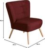 Sessel Kassi Bezug Flachgewebe Buche natur / rot 22350 Bild 2
