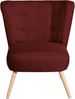Sessel Kassi Bezug Flachgewebe Buche natur / rot 22350 Bild 3