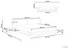 Wasserbett Holzfarbton 160x200 cm ZEN Bild 3