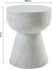 Beistelltisch Oulvepijanse 51xØ40 cm Weiß [en. casa] Bild 2