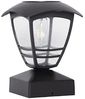 LED-Solar-Pfosten/Wegleuchte "Felix", ca. 14x19cm, schwarz Bild 2