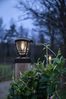 LED-Solar-Pfosten/Wegleuchte "Felix", ca. 14x19cm, schwarz Bild 4