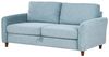 Sofa Set 5-Sitzer MARE Stoff Blau mit Stauraum Bild 4