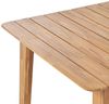 Gartentisch Holz Heller Holzfarbton FORNELLI Bild 5