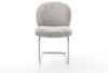 Freischwinger Nube-Flex Cord Silbergrau Freischwinger rund Edelstahl Taschenfederkern Bild 4